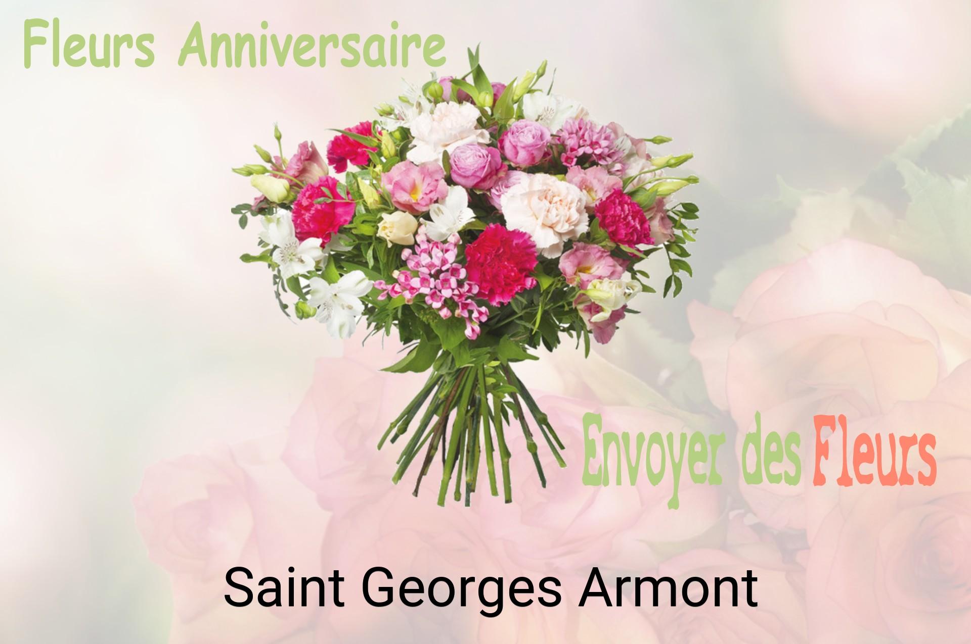 Bouquet de fleurs d’anniversaire livré à Saint-Georges-Armont